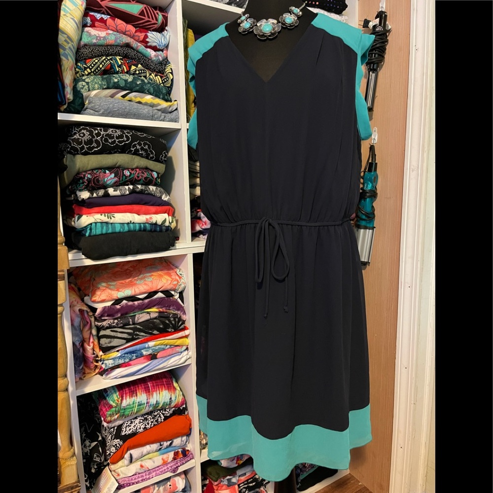 Enfocus Women Dress Navy